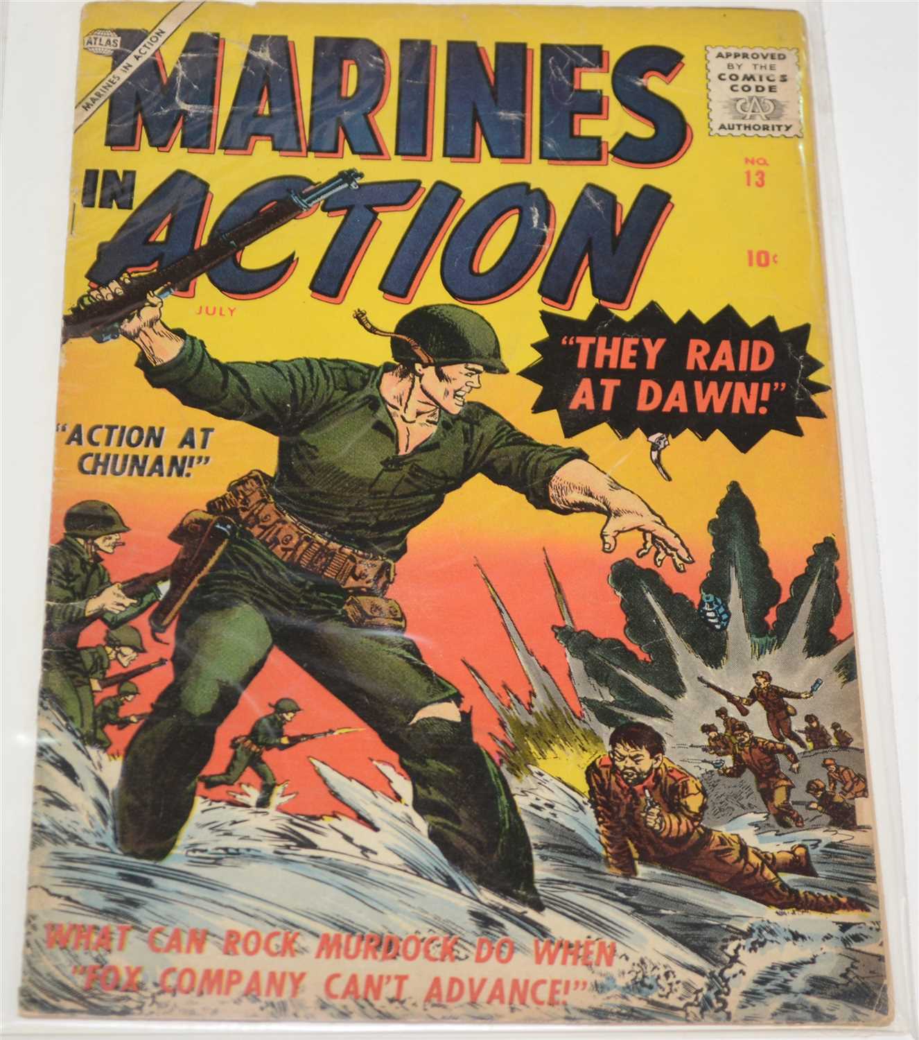 Lot 1928 - Marines in Action Comic