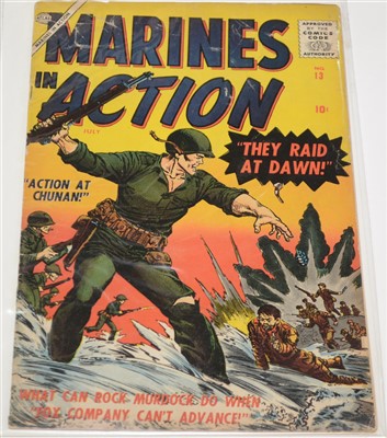 Lot 1928 - Marines in Action Comic