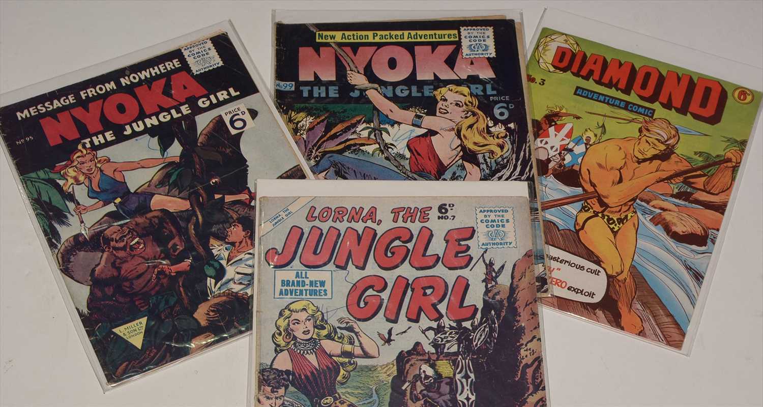 Lot 26 - Lorna The Jungle Girl and other comics