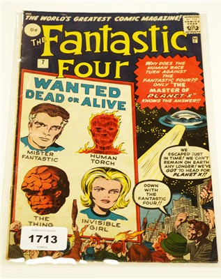 Lot 1713 - The Fantastic Four No.7 Comic