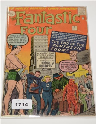 Lot 1714 - The Fantastic Four No.9 Comic