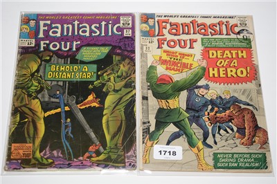 Lot 1718 - The Fantastic Four Comics