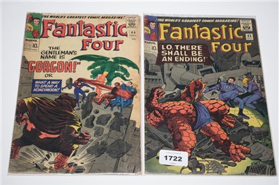 Lot 1722 - The Fantastic Four Comics