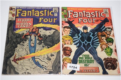 Lot 1724 - The Fantastic Four Comics