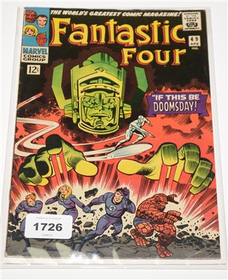 Lot 1726 - The Fantastic Four No.49 Comic