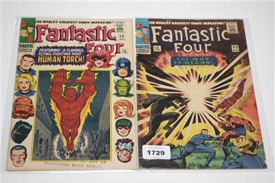 Lot 1729 - Fantastic Four Comics