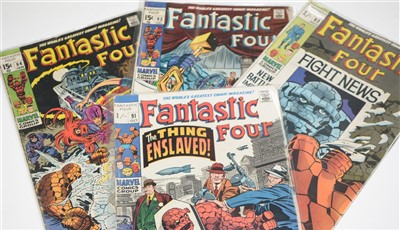 Lot 1738 - Fantastic Four Comics