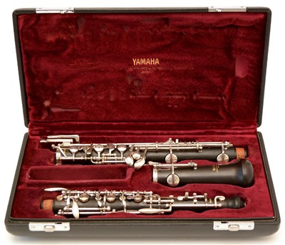 Lot 19 - A Yamaha YOB421 Oboe cased