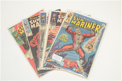Lot 1025 - The Sub-Mariner No's. 5-9 inclusive: and The Sub-Mariner No's. 20-29 inclusive