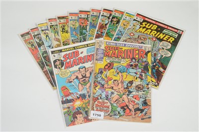 Lot 1750 - Sub-Mariner Comics