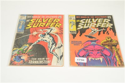 Lot 1756 - The Silver Surfer Comics