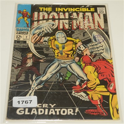 Lot 1767 - The Invincible Iron Man No.7 Comic