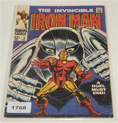 Lot 1768 - The Invincible Iron Man No.8 Comic