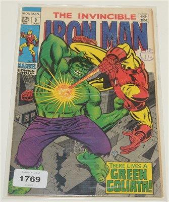 Lot 1769 - The Invincible Iron Man No.9 Comic