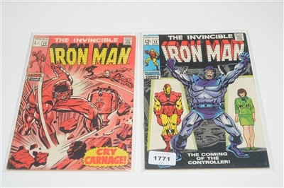 Lot 1010 - The Invincible Iron Man No's. 10 and 11, 12, 13, 16 and 17