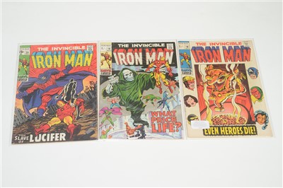 Lot 1011 - The Invincible Iron Man No's. 18, 19, 20, 21, 22, 23, 24 and 25