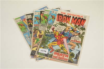 Lot 1776 - The Invincible Iron Man Comics