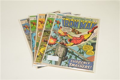 Lot 1012 - The Invincible Iron Man No's. 31, 32, 33, 34, 35, 36, 37, 38, 39 and 40