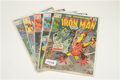 Lot 1778 - The Invincible Iron Man Comics