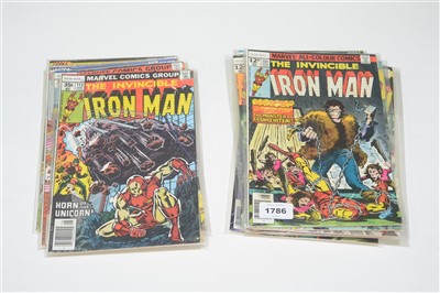 Lot 1786 - The Invincible Iron Man Comics