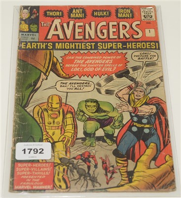 Lot 1792 - The Avengers No.1 Comic
