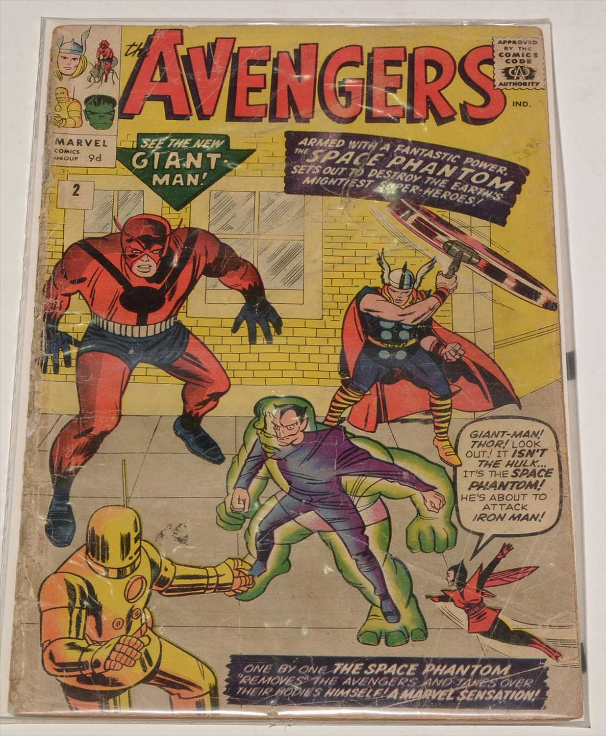 Lot 997 - The Avengers No.2 Comic