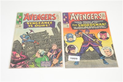 Lot 33 - The Avengers No's. 3, 5, 11, 13, 14, 17 and 18