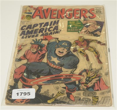 Lot 1795 - The Avengers No.4 Comic