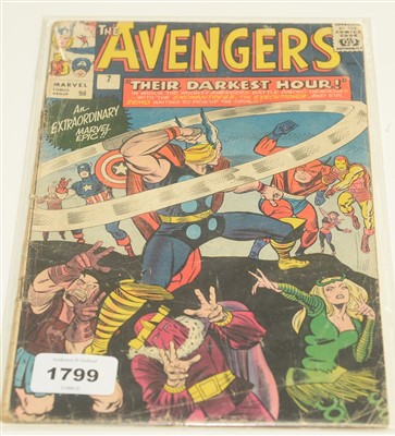 Lot 1799 - The Avengers No.7 Comic