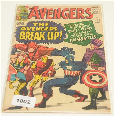 Lot 1802 - The Avengers No.10 Comic