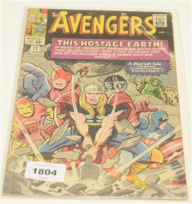 Lot 1804 - The Avengers No.12 Comic