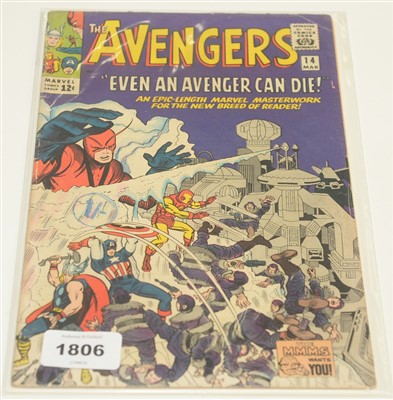 Lot 1806 - The Avengers No.14 Comic