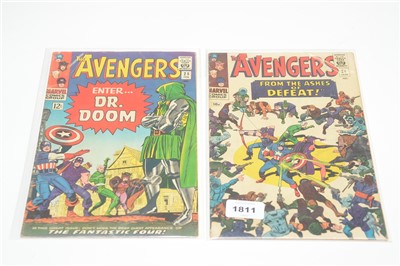 Lot 1811 - The Avengers Nos.24 and 25 Comics