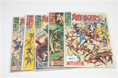 Lot 1817 - The Avengers Comics