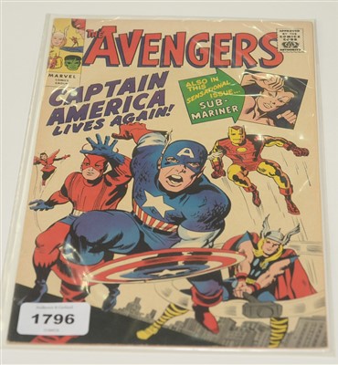 Lot 1796 - The Avengers No.4 Comic