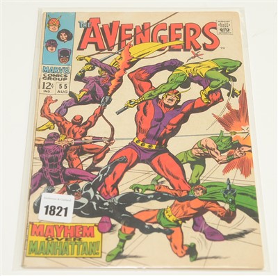 Lot 1821 - The Avengers No.55 Comic