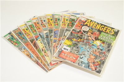 Lot 1825 - The Avengers Comics