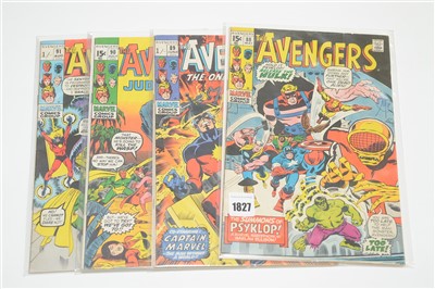 Lot 1827 - The Avengers Comics