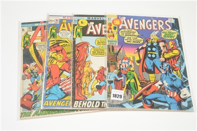 Lot 1829 - The Avengers Comics