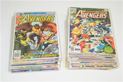 Lot 1834 - The Avengers Comics