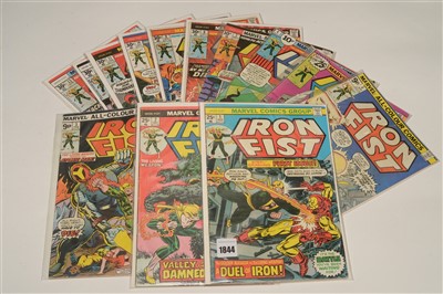 Lot 1844 - Iron Fist Comics