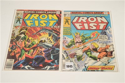 Lot 1845 - Iron Fist Comics