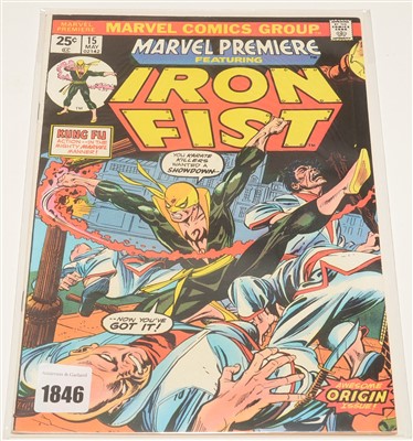 Lot 1239 - Marvel Premiere No. 15 Featuring Iron Fist Comic