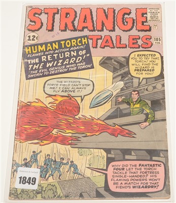 Lot 1849 - Strange Tales No.105 Comic