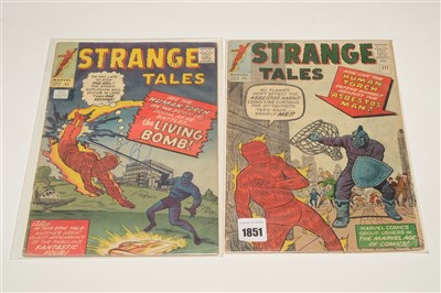 Lot 1851 - Strange Tales Comics