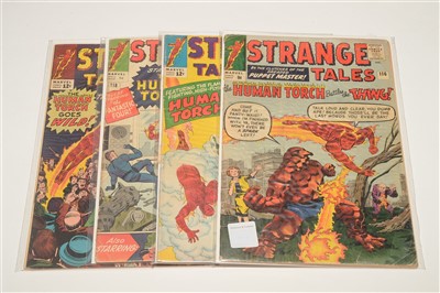 Lot 991 - Strange Tales No's. 116, 117, 118, 119, 120, 122, 123 and 125