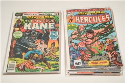 Lot 1867 - Marvel Premiere Comics