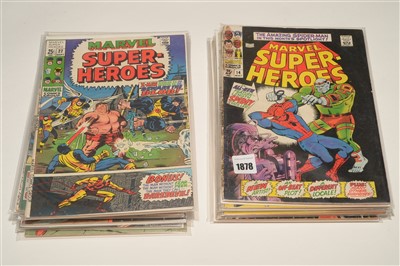 Lot 1878 - Marvel Super-Heroes Comics