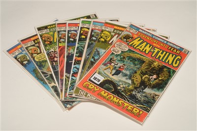 Lot 1879 - Adventure into Fear with The Man-Thing Comics