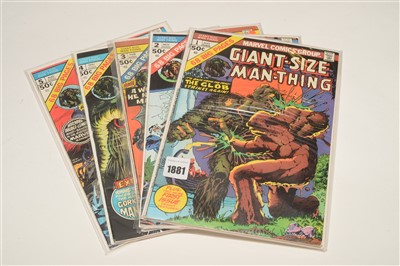 Lot 1881 - Giant-Size The Man-Thing Comics